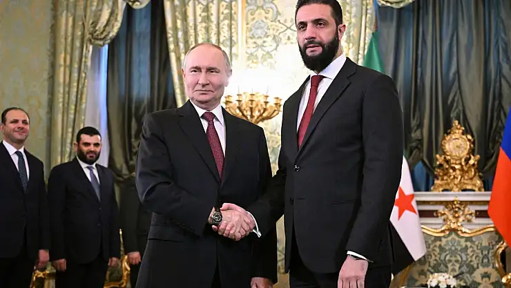Putin, Moskova'da Şara ile görüştü