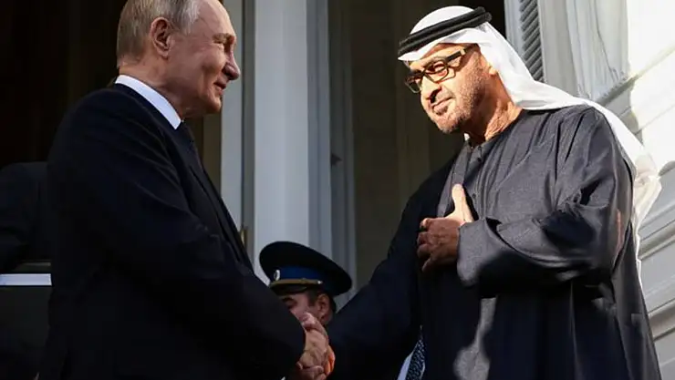 Putin ve BAE Devlet Başkanı Ukrayna'yı görüştü