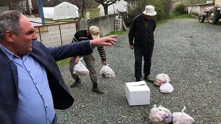 Pütürge ilçesinde gıda yardımı yapıldı
