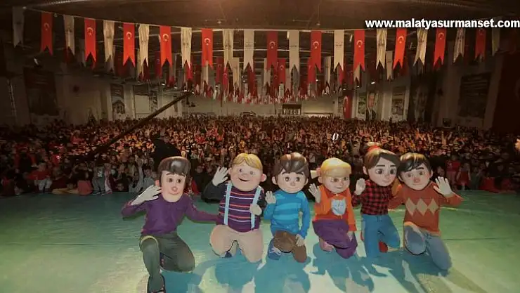 Rafadan Tayfa Elazığlı miniklerle buluştu