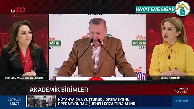 Rektör Karabulut, ÜniversiteYolunda Programının Konuğu Oldu