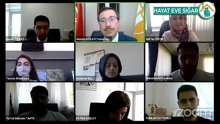 Rektör Kızılay'dan öğrencilere tavsiyeler
