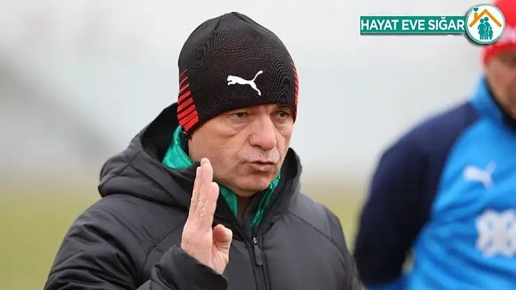 Rıza Çalımbay: 'Maçın kaderini hakemler belirlemesin'