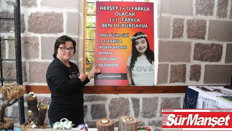 Rümeysa'nın tezgah mutluluğu