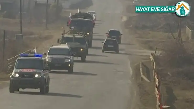 Rusya, Dağlık Karabağ'daki Türk-Rus Ortak Gözetim Merkezi'ne subaylarını gönderdi
