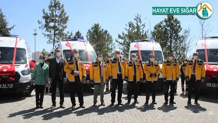 Sağlık Bakanlığından Karaman'a ambulans desteği