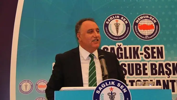 Sağlık-Sen Diyarbakır Şube Başkanı Ensarioğlu: 'Miladını dolduran mevcut döner sermaye yönetmeliği değişmeli'