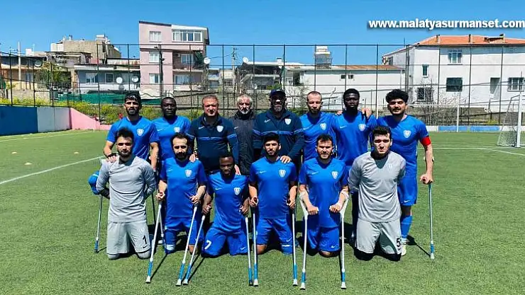 Şahinbey Ampute bir engeli daha aştı