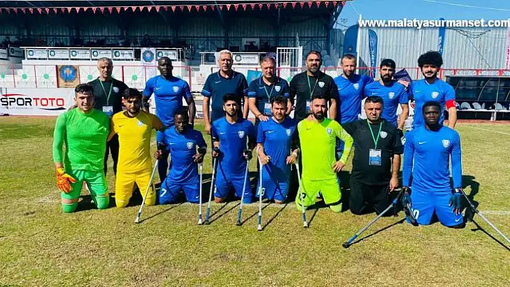 Şahinbey Ampute Futbol Takımı kupaya yürüyor