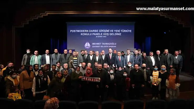 Şahinbey'de 28 Şubat ve darbeler konuşuldu