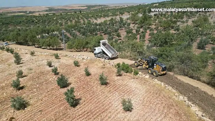 Şahinbey'de çiftçiye yol desteği