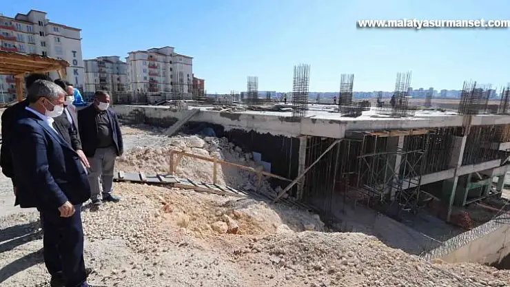 Şahinbey'de yeni tesisler yükseliyor