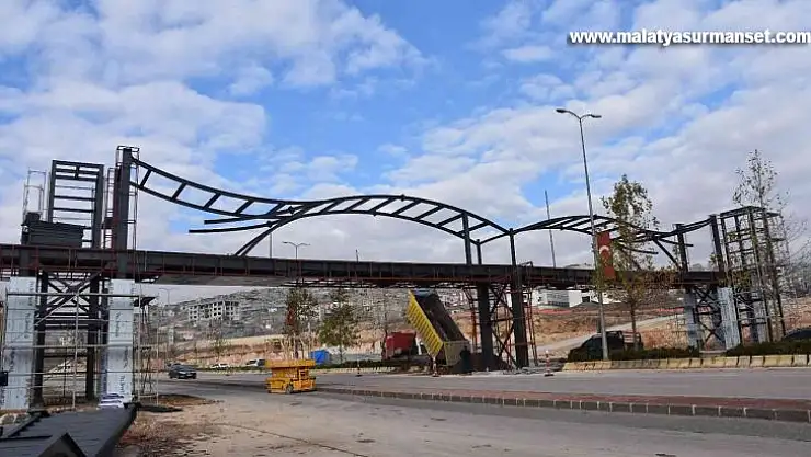 Şahinbey'de Yeşilvadi'ye üst geçit