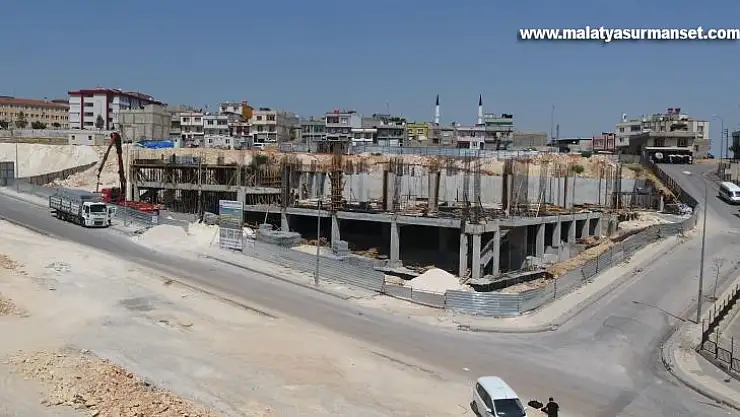 Şahinbey'in yaptığı dev tesis hızla yükseliyor