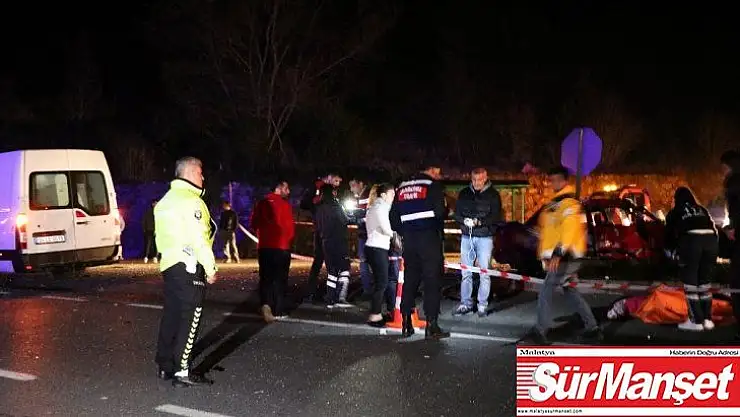 Sakarya'da feci kaza 1 ölü 4 yaralı