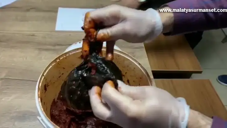 Salça kutusundan uyuşturucu çıktı