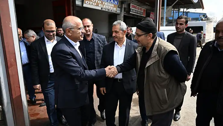Sami Er'den Sanayi Sitesi Esnafına Ziyaret