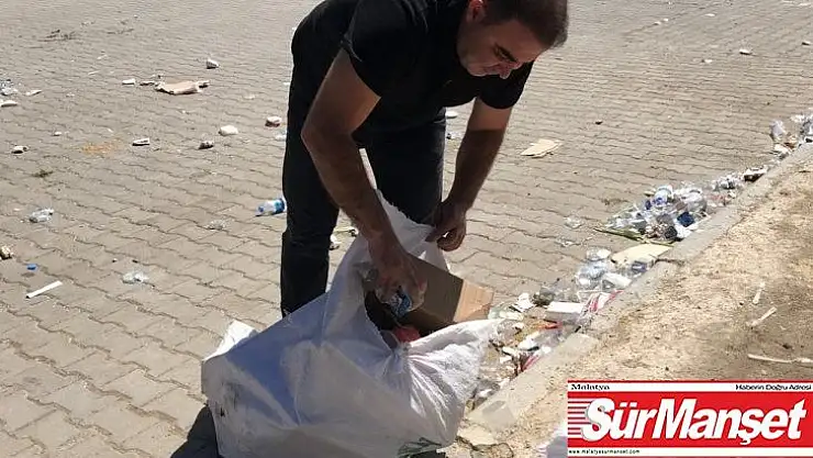 Samsat Belediye Başkanının çevre kirliliği tepkisi