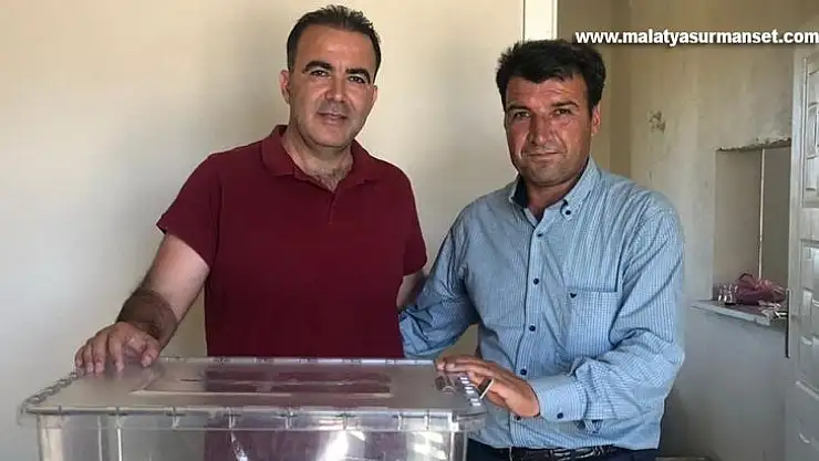 Samsat'ın 2 köyünde muhtarlık seçimi yapıldı