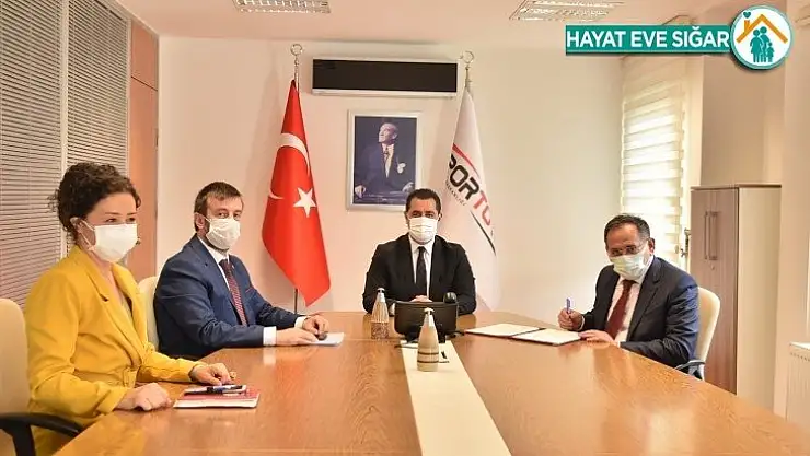 Samsun'a 3 spor tesisi için imzalar atıldı