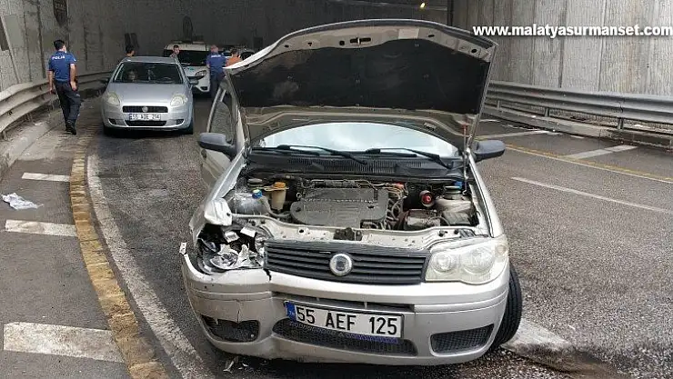 Samsun'da alt geçitte kaza: 2 yaralı