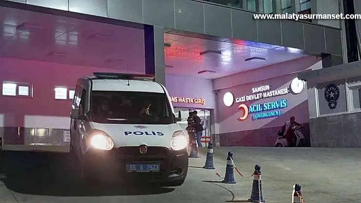 Samsun'da silahlı saldırı: 1 yaralı