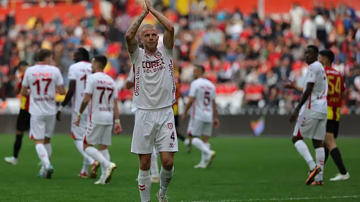 Samsunspor'un deplasman serisi sürüyor
