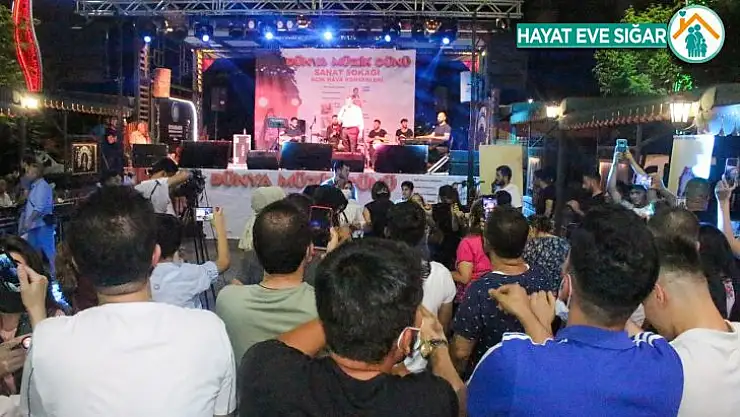 Sanat Sokağında Dünya Müzik Günü coşkusu