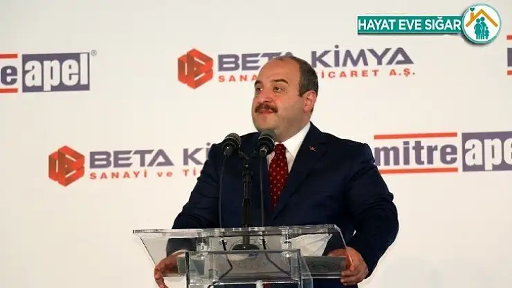 Sanayi ve Teknoloji Bakanı Mustafa Varank: