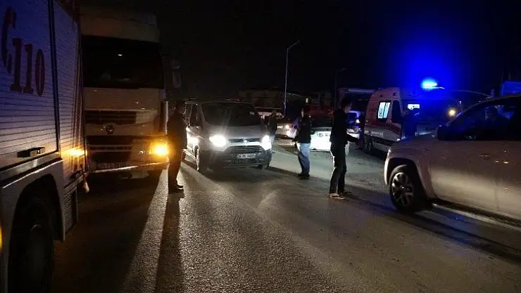 Sancaktepe'de tır yayaya çarptı 1 ölü