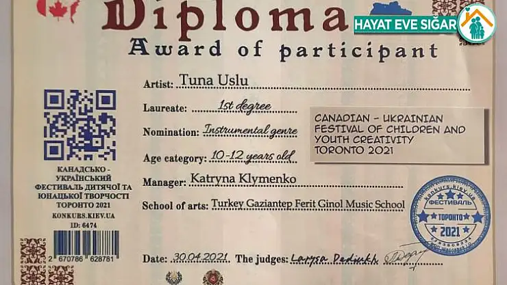 SANKO Okulları öğrencilerinin piyano başarısı