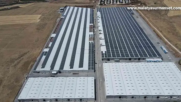 SANKO Tekstil'in Türkiye'nin en büyük çatı güneş enerjisi santrali projesinin açılışı cumhurbaşkanı tarafından yapıldı