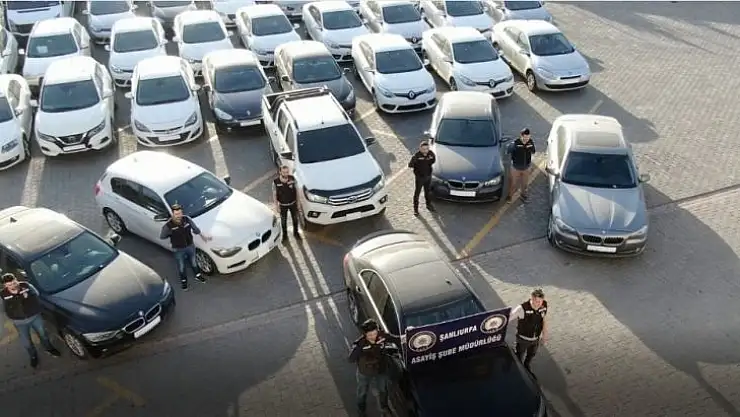 Şanlıurfa merkezli oto hırsızlığı: 15 tutuklama