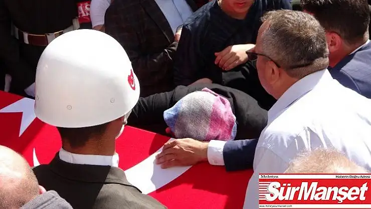 Şehit askerin cenazesi gözyaşlarıyla karşılandı