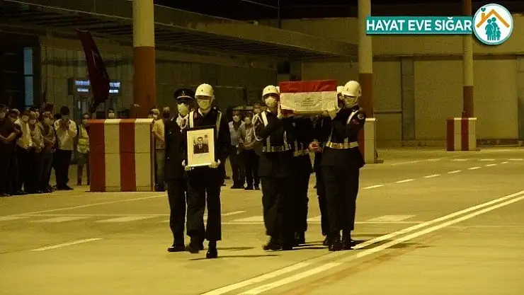 Şehit Kıran'ın cenazesi memleketi Çanakkale'ye getirildi