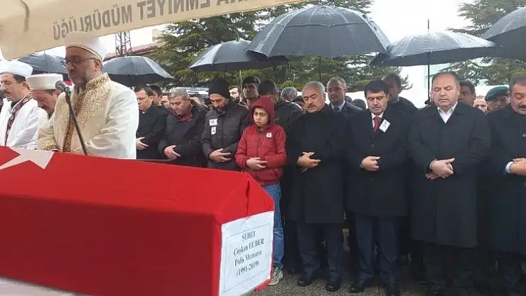 Şehit Özel Harekat polisi Coşkun Elber son yolculuğuna uğurlandı
