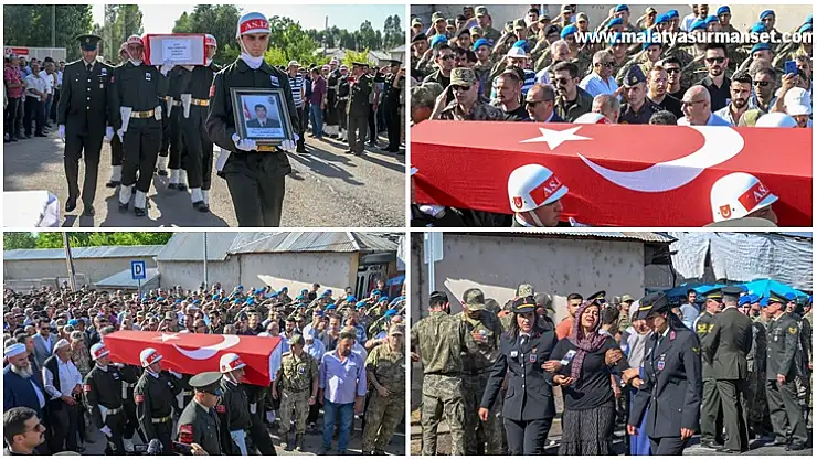Şehit Piyade Uzman Çavuş Kırmızıkoç, Van'da son yolculuğuna uğurlandı