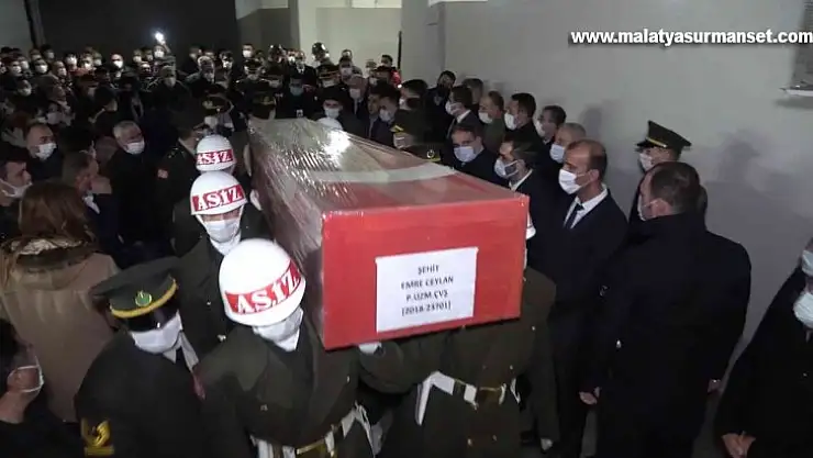 Şehit piyade uzman çavuşun naaşı Kırıkkale'ye getirildi