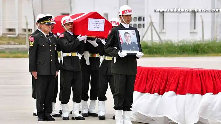 Şehit Talha Bahadır'ın naaşı memleketi Yalova'ya uğurlandı