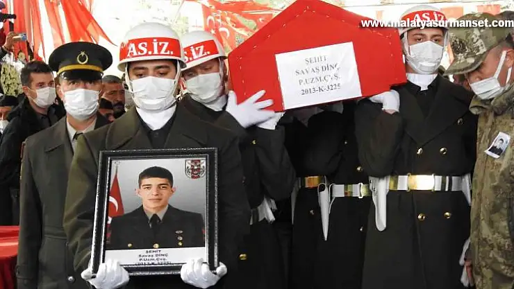 Şehit Uzman Çavuş Dinç son yolculuğuna uğurlandı