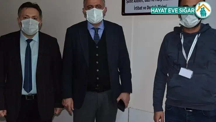 Şehit yakınları ve gaziler için hastanede VİP hizmet