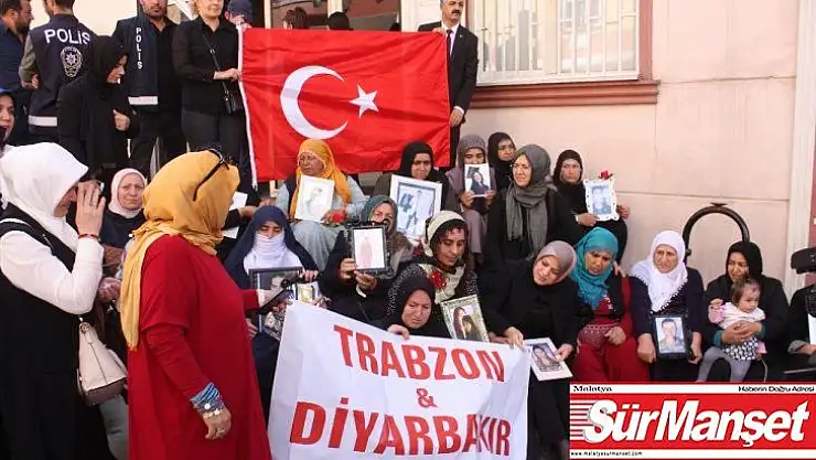 Şehit yakınlarından HDP önünde eylem yapan ailelere destek