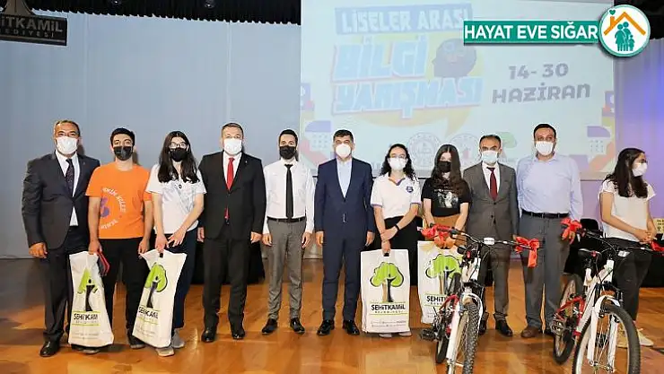 Şehitkamil'de liseler arası bilgi yarışması düzenlendi