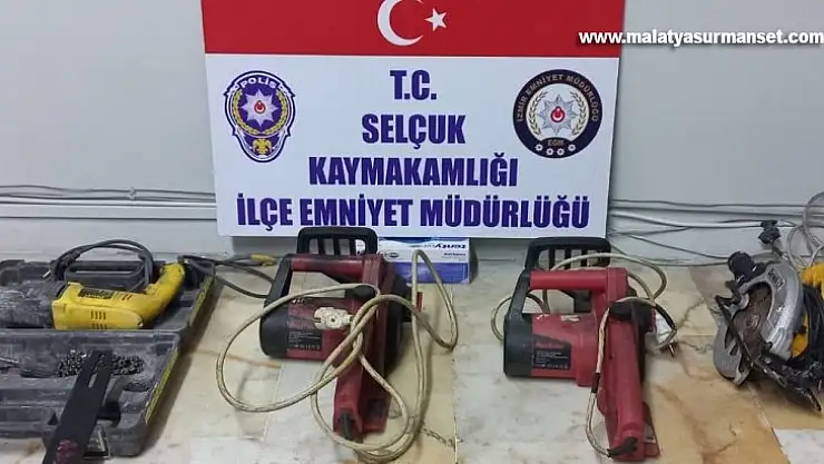 Selçuk'ta emniyet hırsızlara nefes aldırmadı: 13 tutuklama