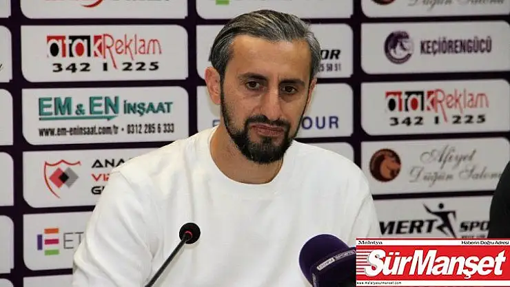 Serkan Özbalta: 'Çok yakın mesafeden kaçırdığımız 5-6 net pozisyonumuz var'