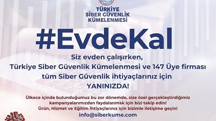 Siber Güvenlik Kümelenmesinden ücretsiz siber güvenlik hizmeti