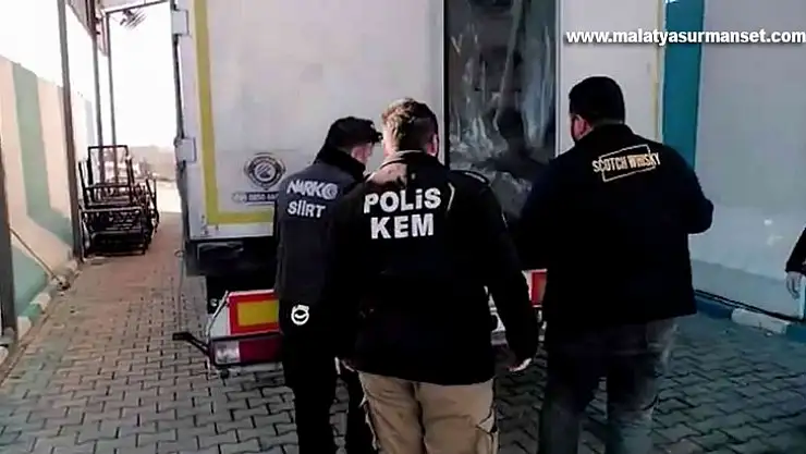 Siirt'te 21 kilo 260 gram eroin ele geçirildi: 2 kişi tutuklandı