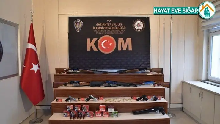 Silah kaçakçılarına operasyon