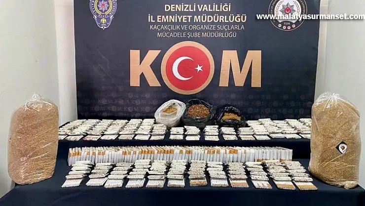 Silah, tütün ve eşya kaçakçılarına operasyon: 4 gözaltı