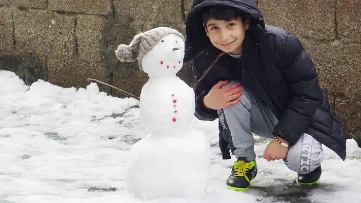 Silvan'da 25 köy yolu kardan ulaşıma kapandı